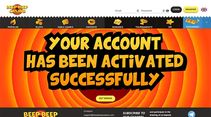 BEEPBEEPカジノの登録方法04