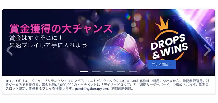 ウィリアムヒル日本在住プレイヤー限定で初回入金100%ボーナス